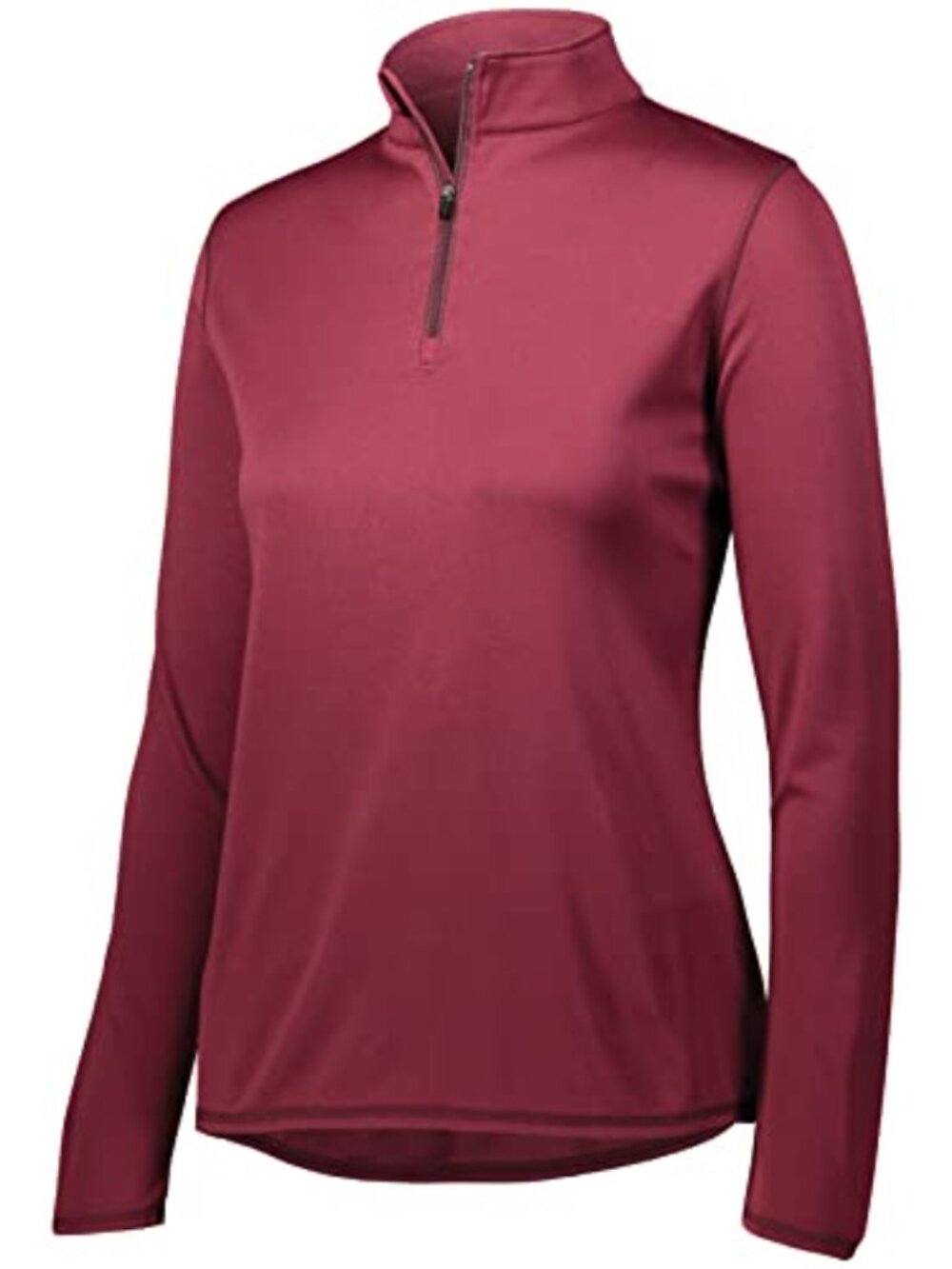 Womens Quarter Zip Wicking Pullover Running Jacket Sun Protection